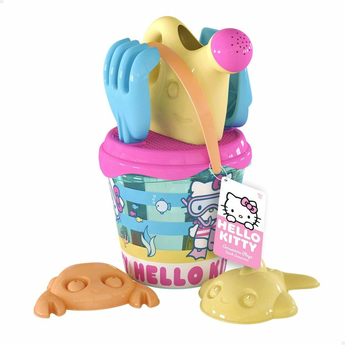 Set igračaka za plažu Hello Kitty 18 cm